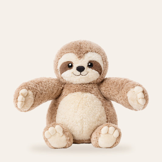 Verzwaarde knuffel luiaard, zittend